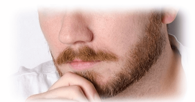 鼻下の髭